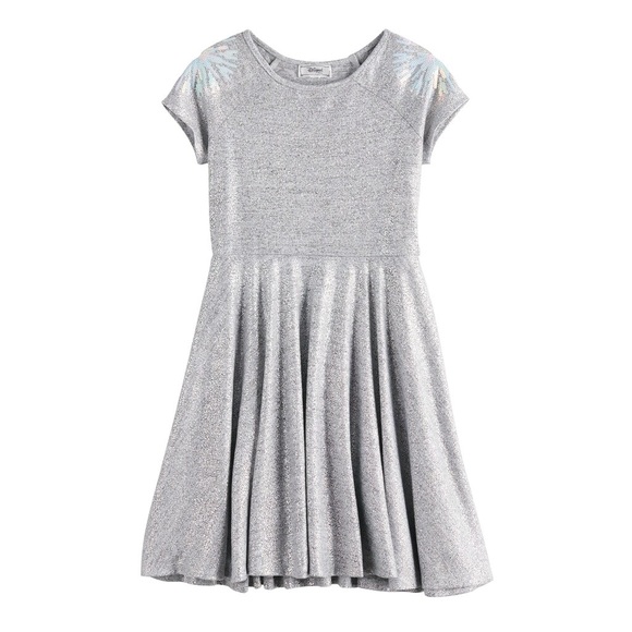 Disney's D-Signed Frozen 2 Snowflake Skater Dress - Picture 1 of 3